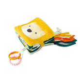 Little Big Friends 2-in-1 Soft Activity Book, Jungle Animals, Main - ANB Baby